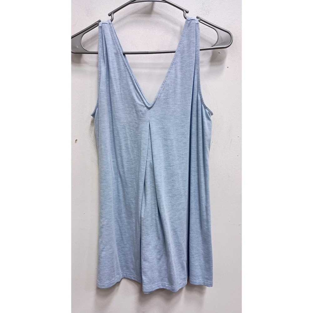Tommy Bahama Tank‎ Top Womens Small Blue V-Neck Sleeveless Beach Casual